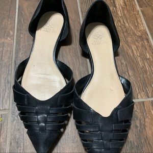 Black Vince Camuto flats